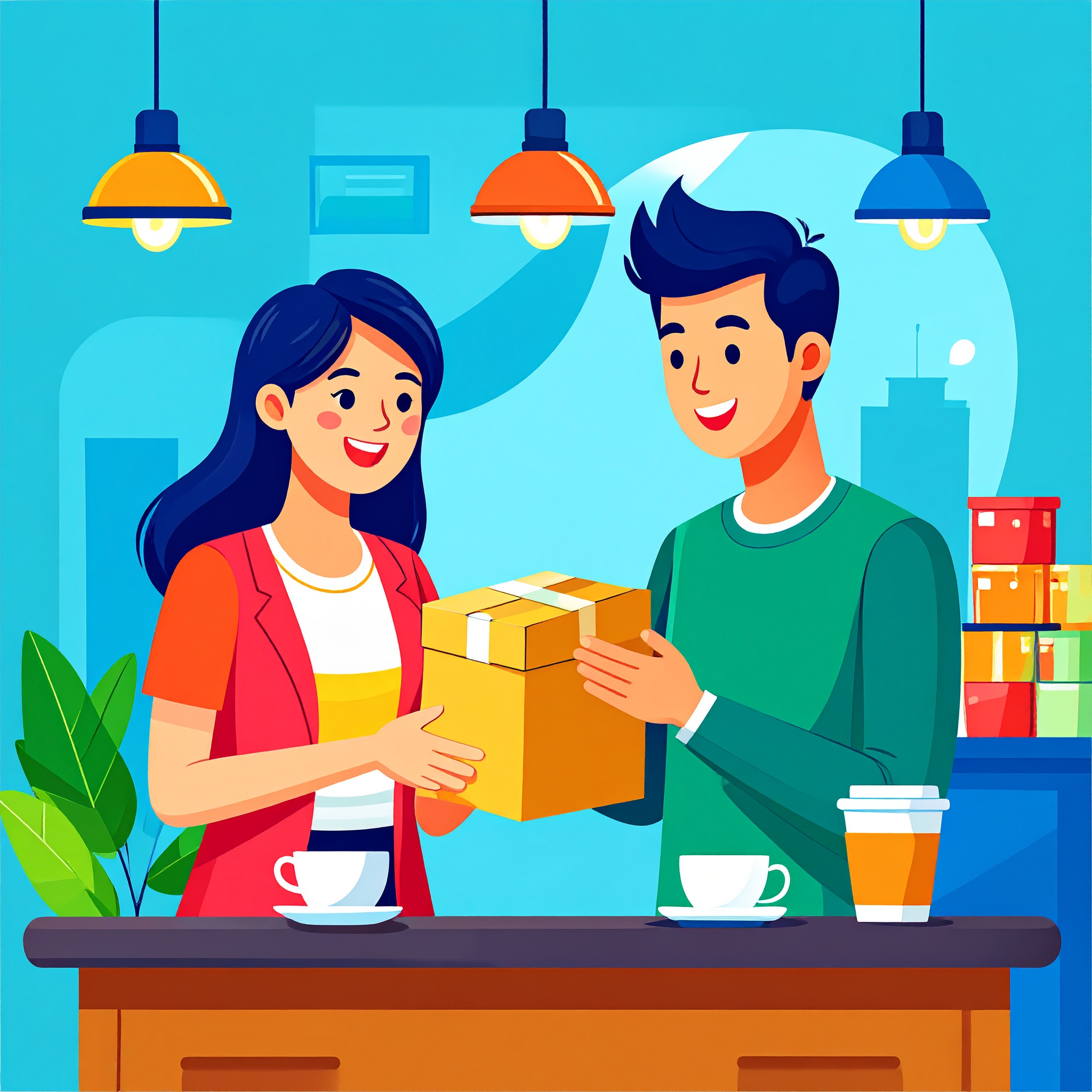 Meetup locations illustration